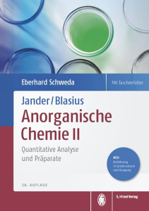 Jander/Blasius | Anorganische Chemie Bd. 2