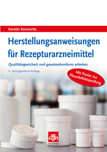 Herstellungsanweisungen für Rezepturarzneimittel