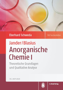 Jander/Blasius | Anorganische Chemie Bd. 1